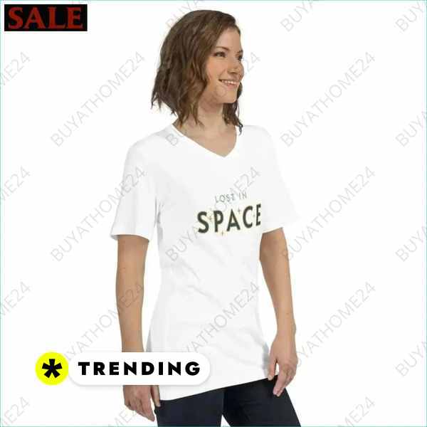 V-Ausschnitt T-Shirt Damen Herren Baumwolle Buyathome24 Eishockey Trikot Textildruck BUYATHOME24, T-Shirts BUYATHOME24, Hoodies BUYATHOME24, Hosen BUYATHOME24, Jacken BUYATHOME24, Schuhe BUYATHOME24