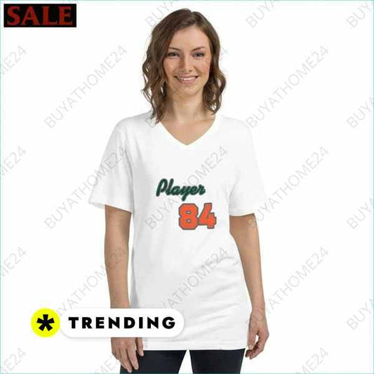 ▻ V-Ausschnitt I Herren & Damen T-Shirt S, M, L, XL, 2XL BUYATHOME24®