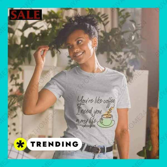 Rundhalsshirt Kurzarm Grafik Damen T-Shirt – Komfort und Stil vereint von BUYATHOME24® BUYATHOME24®