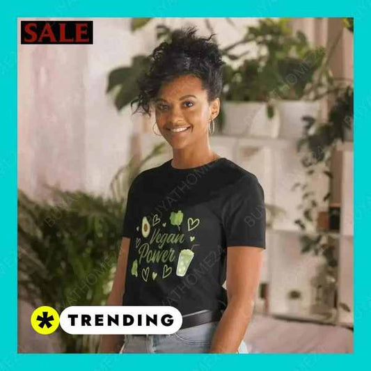 Rundhalsshirt Kurzarm Grafik Damen T-Shirt – Stilvolles Oberteil von BUYATHOME24® BUYATHOME24®