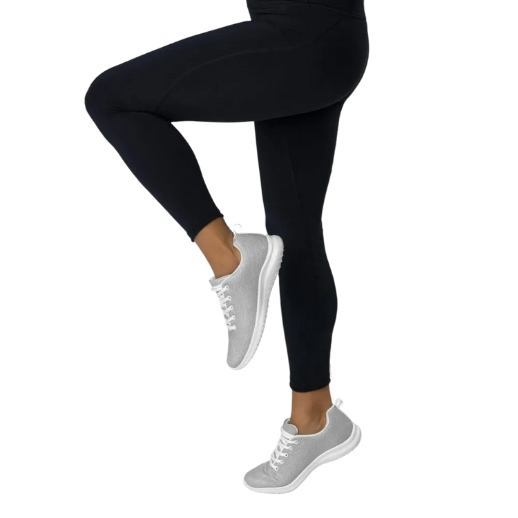 Damen Sportschuhe von BUYATHOME24, atmungsaktive Turnschuhe in Größe 35-44 mit EVA-Sohle und Textildruck.