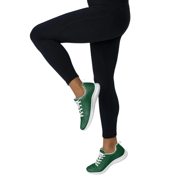 Damen Laufschuhe von BUYATHOME24, atmungsaktive Turnschuhe mit Textildruck, handgenäht, in Größe 35-44, aus Polyester