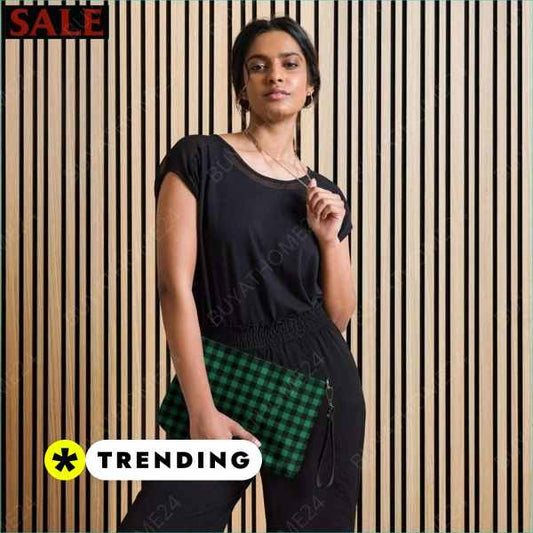 SALE % Kunstleder Handtasche I Schultertasche Damen 27 cm × 20 cm × 3 cm BUYATHOME24®