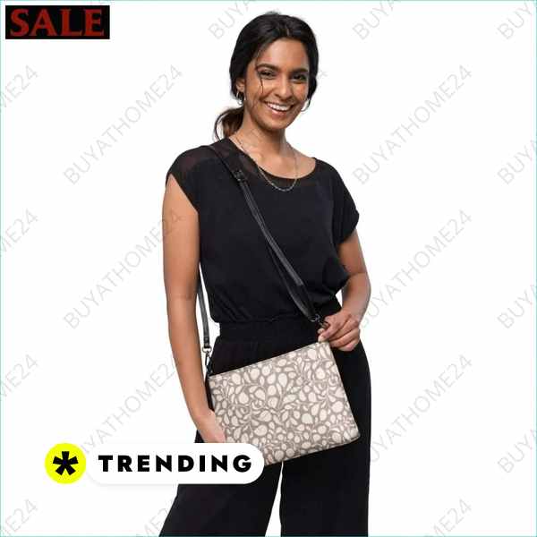 Damen Umhängetasche aus Kunstleder mit hochwertigem Textildruck buyathome24 Textildruck BUYATHOME24, T-Shirts BUYATHOME24, Hoodies BUYATHOME24, Hosen BUYATHOME24, Jacken BUYATHOME24, Schuhe BUYATHOME24