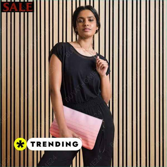 SALE % Kunstleder Handtasche I Schultertasche Damen 27 cm × 20 cm × 3 cm BUYATHOME24®