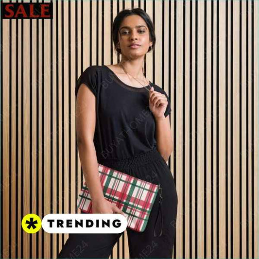 SALE % Kunstleder Handtasche I Schultertasche Damen 27 cm × 20 cm × 3 cm BUYATHOME24®