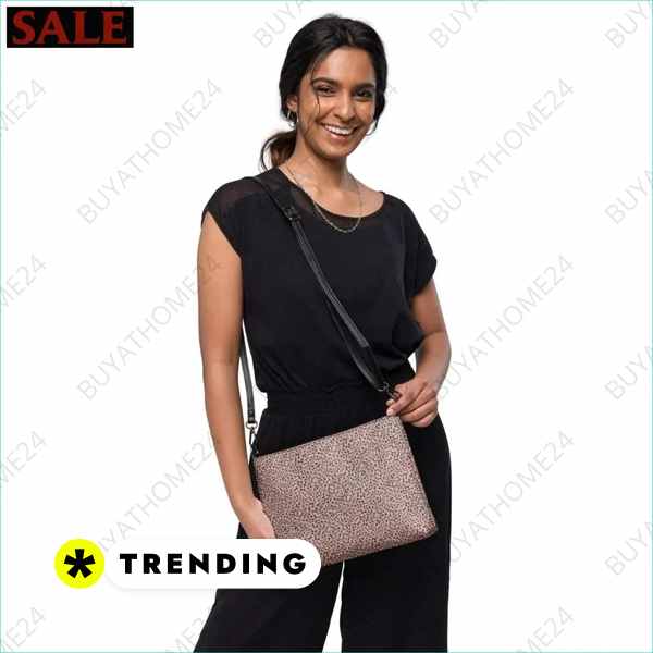 Kunstleder Damen Umhängetasche mit Textildruck buyathome24 Textildruck BUYATHOME24, T-Shirts BUYATHOME24, Hoodies BUYATHOME24, Hosen BUYATHOME24, Jacken BUYATHOME24, Schuhe BUYATHOME24