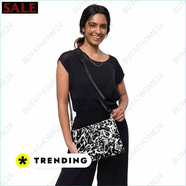 Kunstleder Damen Umhängetasche von buyathome24 für jeden Anlass Textildruck BUYATHOME24, T-Shirts BUYATHOME24, Hoodies BUYATHOME24, Hosen BUYATHOME24, Jacken BUYATHOME24, Schuhe BUYATHOME24