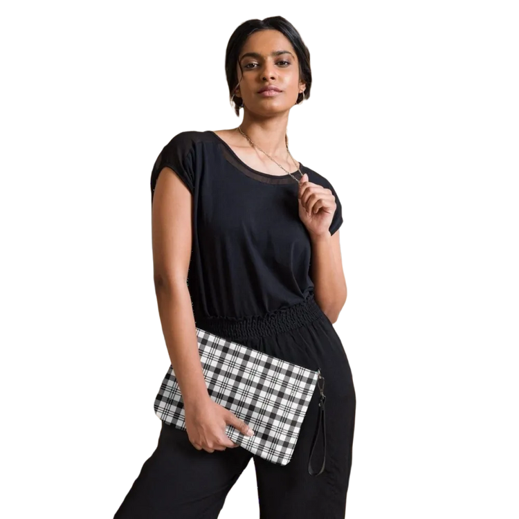 Damen Kunstleder-Umhängetasche mit verstellbarem Riemen, weiße Handtasche, 27x20x3 cm, von BUYATHOME24