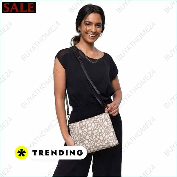 Damen Umhängetasche aus Kunstleder mit hochwertigem Textildruck buyathome24 Textildruck BUYATHOME24, T-Shirts BUYATHOME24, Hoodies BUYATHOME24, Hosen BUYATHOME24, Jacken BUYATHOME24, Schuhe BUYATHOME24