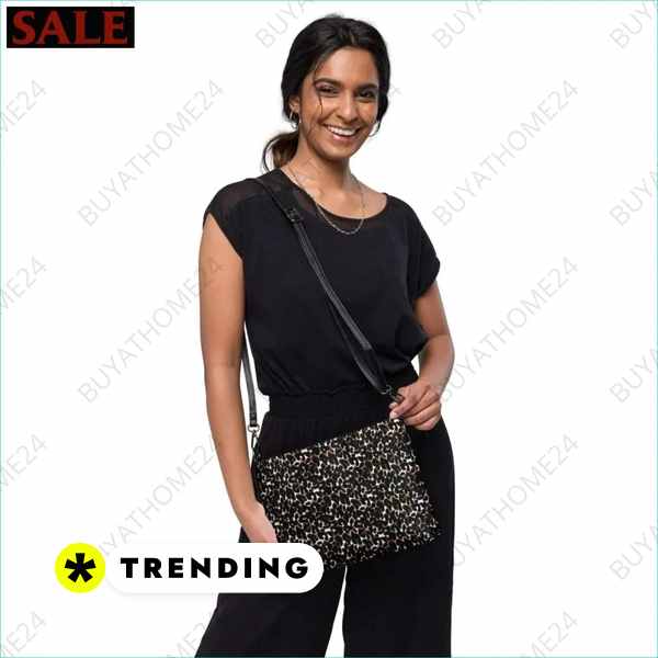 Kunstleder Damen Umhängetasche mit Textildruck von buyathome24 Textildruck BUYATHOME24, T-Shirts BUYATHOME24, Hoodies BUYATHOME24, Hosen BUYATHOME24, Jacken BUYATHOME24, Schuhe BUYATHOME24