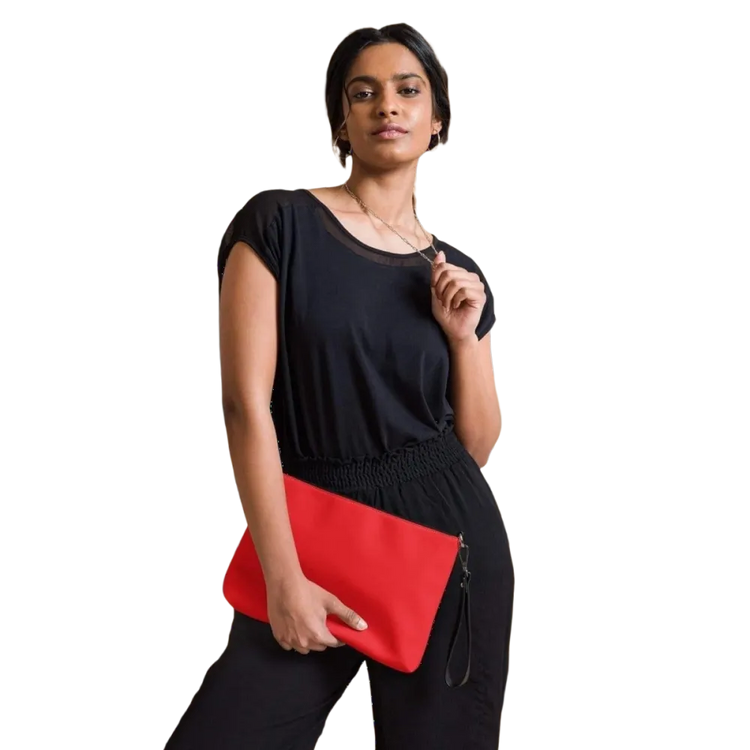 Damen Umhängetasche aus Kunstleder, 27x20x3 cm, weiß, mit Crossbody-Tragegurt, stilvolle Tasche von BUYATHOME24