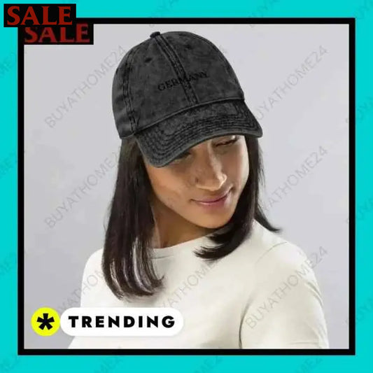 ▻ Jeans Cap I Herren & Damen Jeans Baseball Cap 47 cm - 59 cm BUYATHOME24®