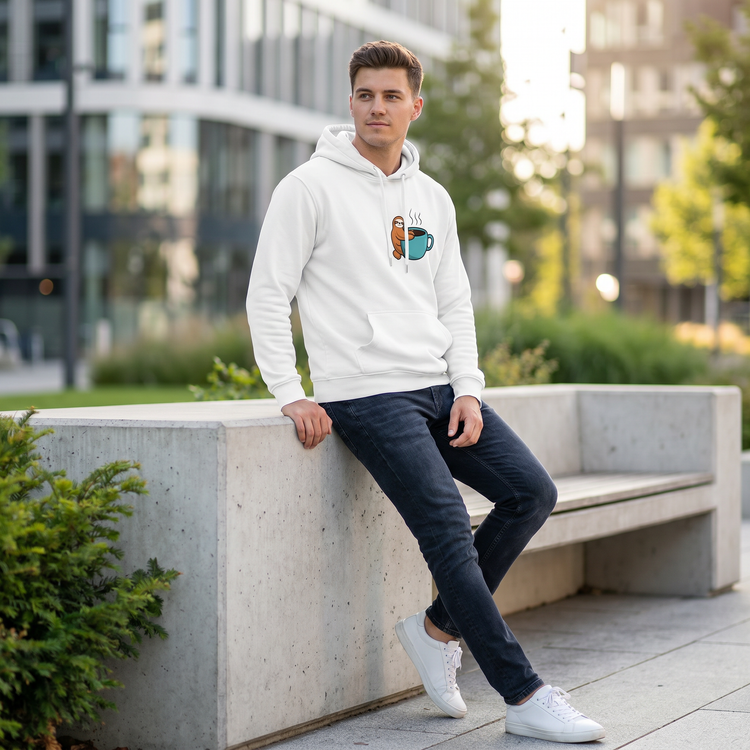 Unisex Kinder Hoodie Baumwolle, doppellagig, in XS bis XL, grau, weiche, bequeme Kinderkleidung für Jungen und Mädchen