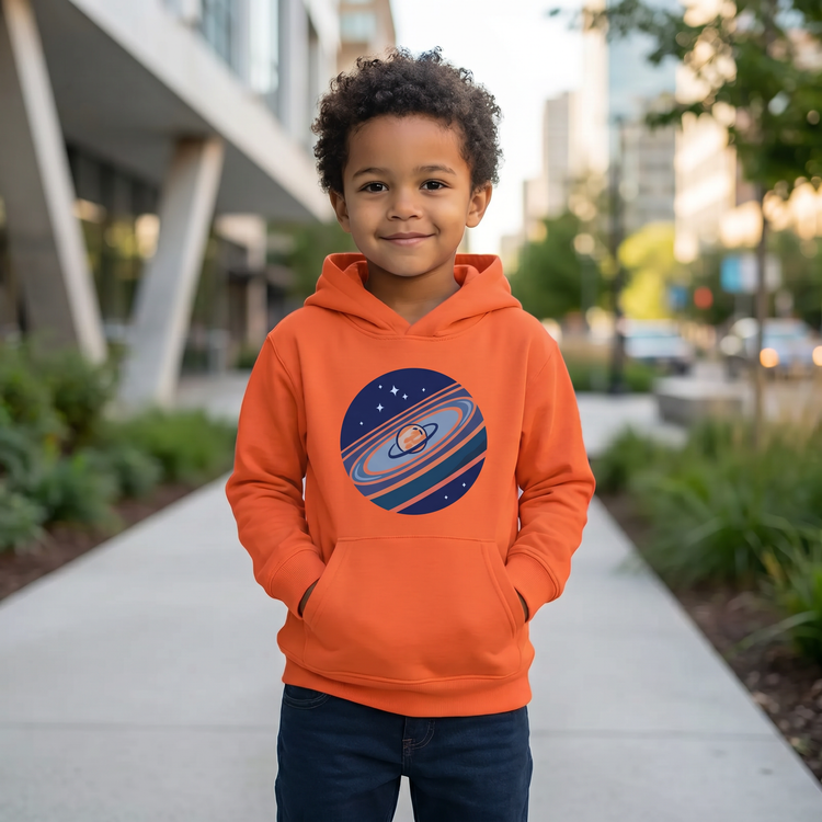 Unisex Grafik Kapuzenpullover für Kinder aus Baumwolle, Jungen und Mädchen, 4-12 Jahre, mit buntem Druck, von BUYATHOME24