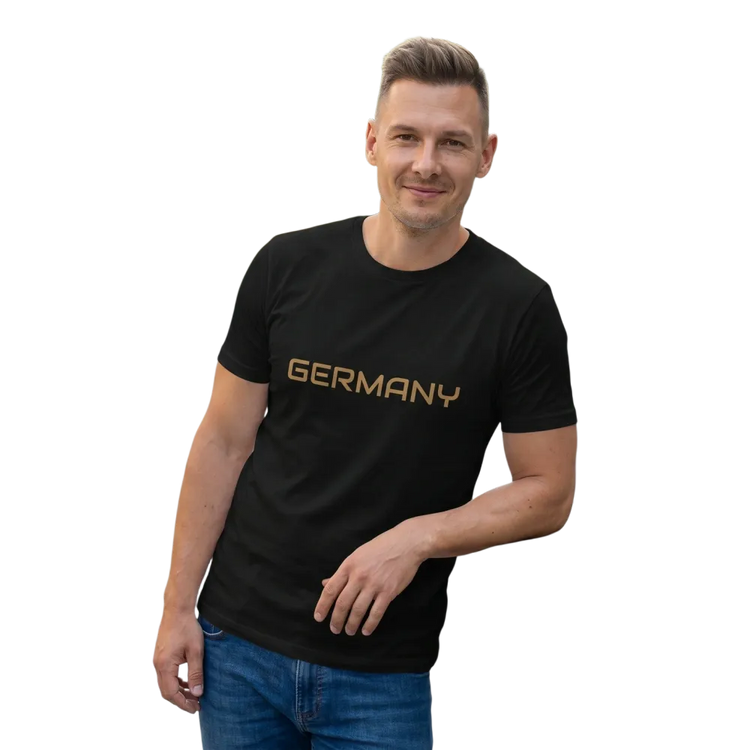 Graffiti-Grafik Unisex T-Shirt aus Baumwolle, S-5XL, rundhals, in verschiedenen Größen, schwarzes Design auf hellem Hintergrund