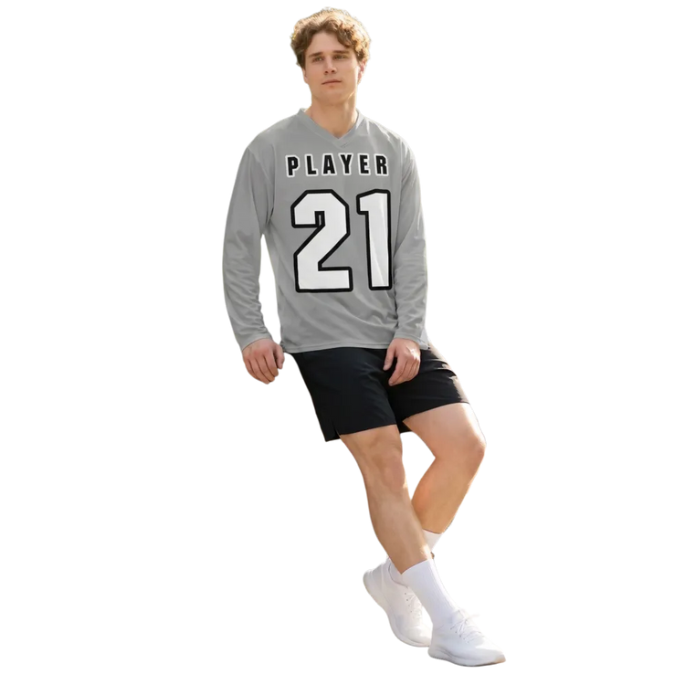Unisex Grafik Hockey T-Shirt mit Allover-Print, UV-Schutz, feuchtigkeitsableitend, Sportstyle, in 2XS-6XL, von BUYATHOME24