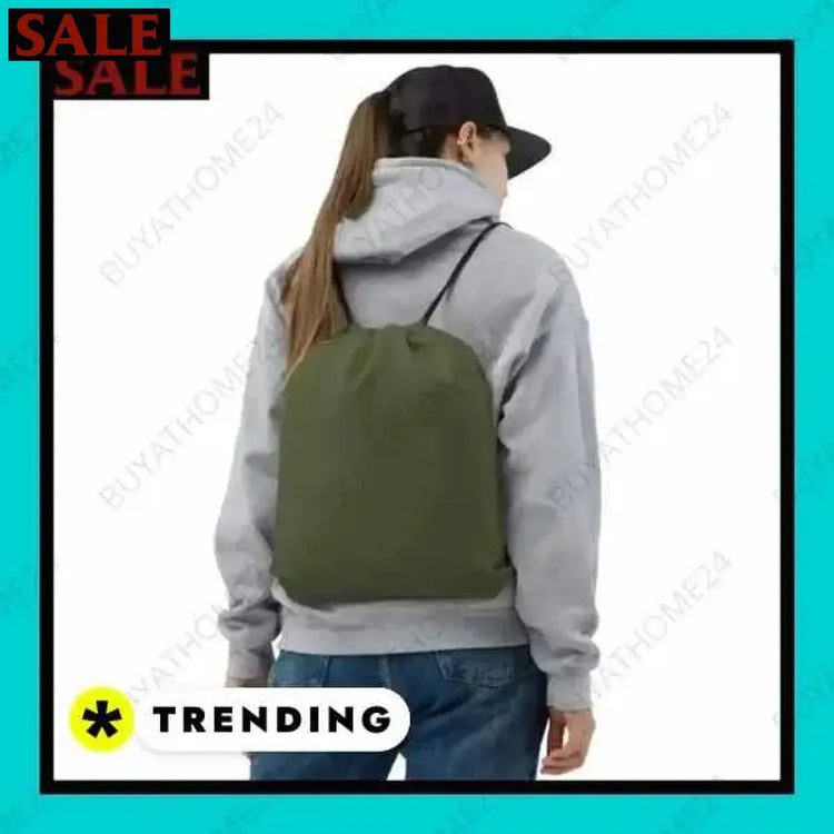 Schwimmbeutel und Turnbeutel aus Polyester, 38 x 43 cm, für Sport und Training, in schwarzer Farbe mit Kordelzug.