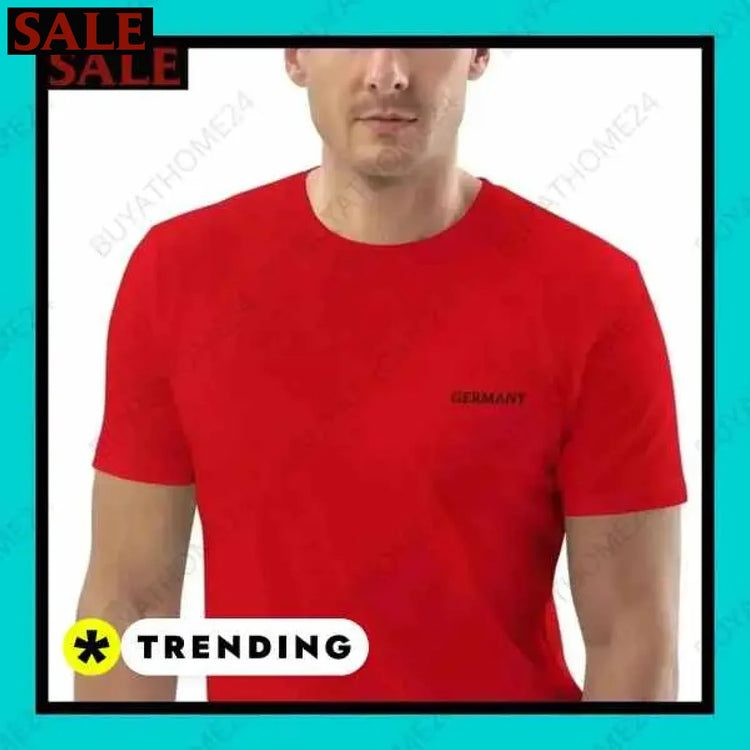 Herren Baumwolle T-Shirt in S bis 2XL für jeden Anlass Textildruck BUYATHOME24, T-Shirts BUYATHOME24, Hoodies BUYATHOME24, Hosen BUYATHOME24, Jacken BUYATHOME24, Schuhe BUYATHOME24