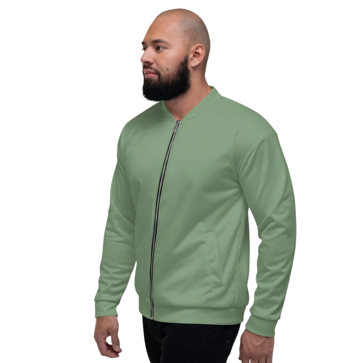 Unisex Bomberjacke in XS bis 3XL, atmungsaktiv, mit Textildruck, von BUYATHOME24, modischer Stil für Herren
