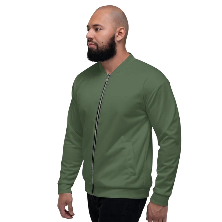 Unisex Bomberjacke aus Polyester mit YKK-Reißverschluss, in XS bis 3XL, bequem und stylisch für Herren.