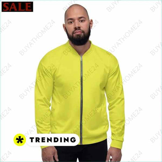 Blousonjacke Herren Damen – Modische Bomberjacke XS - 3XL von BUYATHOME24® BUYATHOME24®