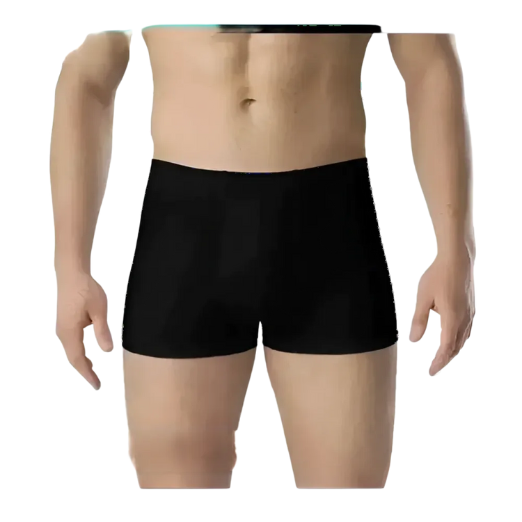 Herren Boxer Shorts aus Polyester-Elasthan in verschiedenen Größen, bequem und alltagstauglich, mit personalisierbarem Design.