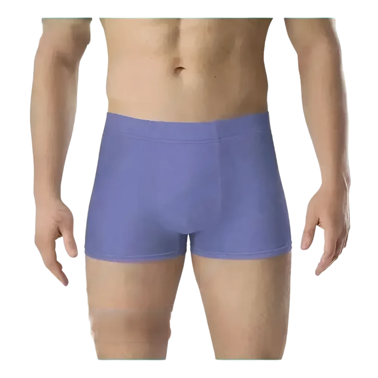 Herren Boxer Shorts aus Polyester-Mix in verschiedenen Größen, bequeme Unterwäsche für sportliche Aktivitäten.