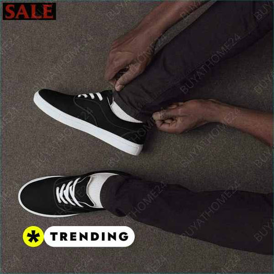 ▻ Herrenschuhe I Herren & Jungen Canvas Schuhe 37 - 46 BUYATHOME24®