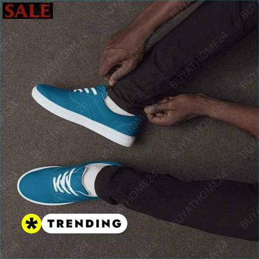 ▻ Herrenschuhe I Herren & Jungen Canvas Schuhe 37 - 46 BUYATHOME24®