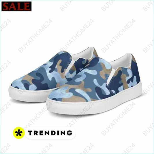 ▻ Herrenschuhe I Herren & Jungen Canvas Slipper 37 - 47 BUYATHOME24®