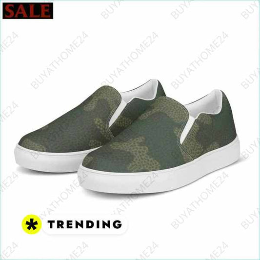 ▻ Herrenschuhe I Herren & Jungen Canvas Slipper 37 - 47 BUYATHOME24®