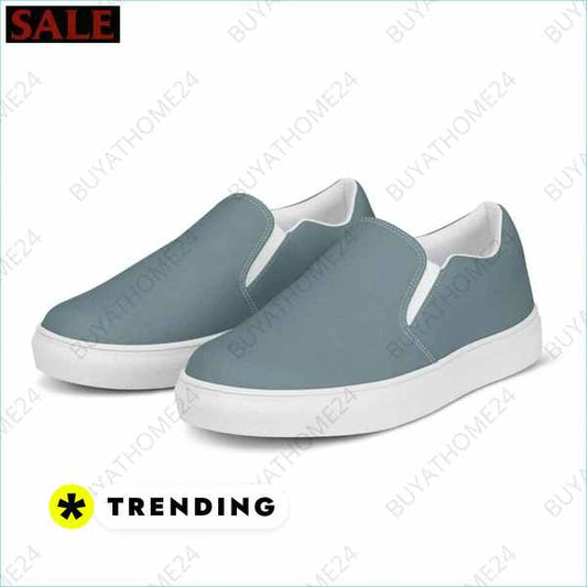 ▻ Herrenschuhe I Herren & Jungen Canvas Slipper 37 - 47 BUYATHOME24®