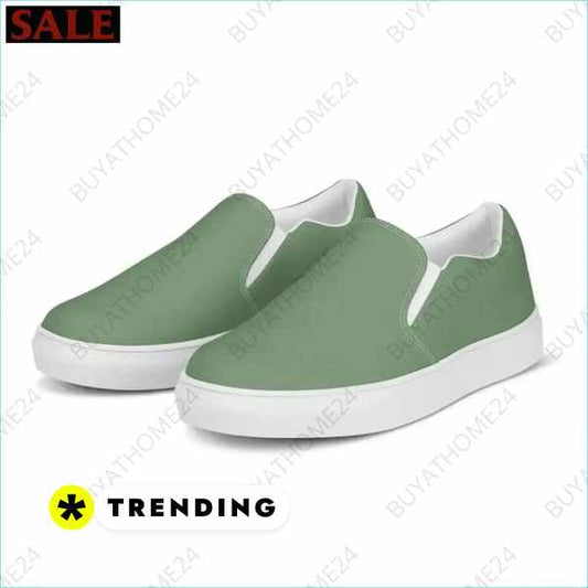 ▻ Herrenschuhe I Herren & Jungen Canvas Slipper 37 - 47 BUYATHOME24®