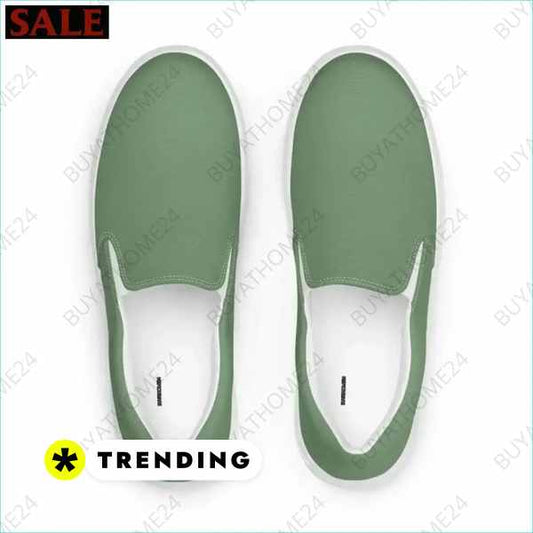 ▻ Herrenschuhe I Herren & Jungen Canvas Slipper 37 - 47 BUYATHOME24®
