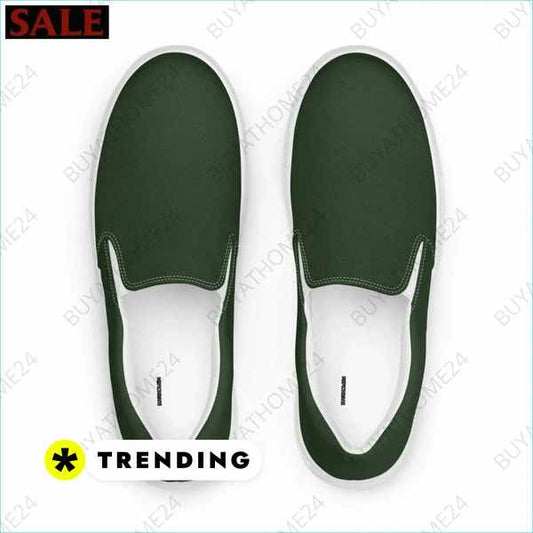 ▻ Herrenschuhe I Herren & Jungen Canvas Slipper 37 - 47 BUYATHOME24®