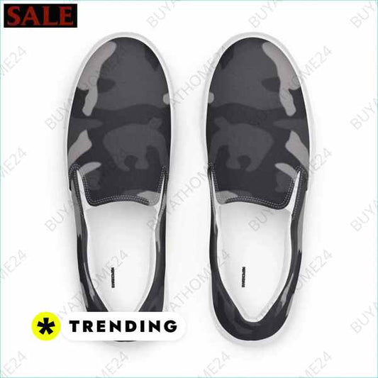 ▻ Herrenschuhe I Herren & Jungen Canvas Slipper 37 - 47 BUYATHOME24®