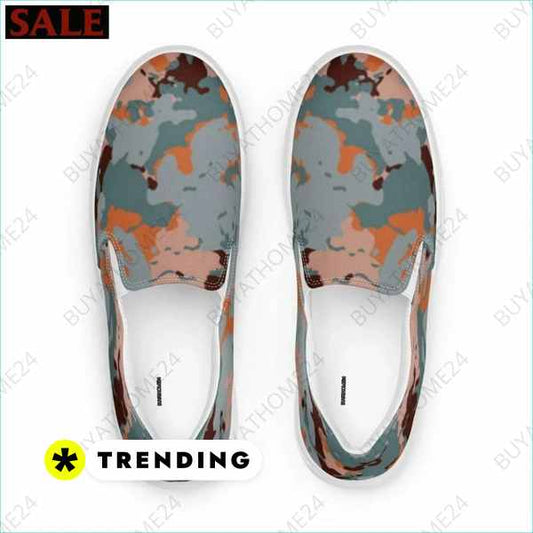 ▻ Herrenschuhe I Herren & Jungen Canvas Slipper 37 - 47 BUYATHOME24®