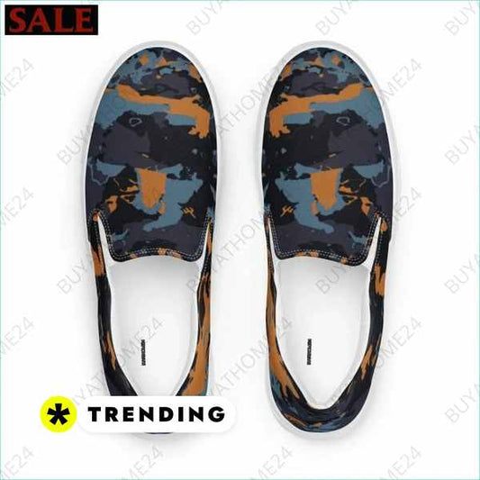 ▻ Herrenschuhe I Herren & Jungen Canvas Slipper 37 - 47 BUYATHOME24®