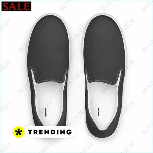 ▻ Herrenschuhe I Herren & Jungen Canvas Slipper 37 - 47 BUYATHOME24®