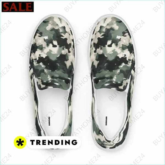 ▻ Herrenschuhe I Herren & Jungen Canvas Slipper 37 - 47 BUYATHOME24®