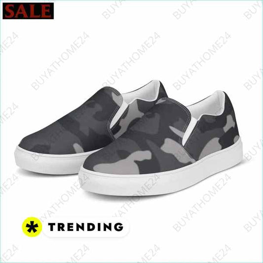 ▻ Herrenschuhe I Herren & Jungen Canvas Slipper 37 - 47 BUYATHOME24®