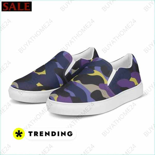 ▻ Herrenschuhe I Herren & Jungen Canvas Slipper 37 - 47 BUYATHOME24®