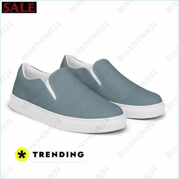 Herren- und Jungen-Canvas-Slipper in Größe 37-47, atmungsaktiv, bequeme Textil-Design, von BUYATHOME24