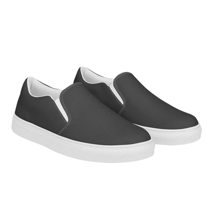 Herren Canvas Slipper von BUYATHOME24, atmungsaktive Slip-On Schuhe, bequem für Größe 37-47, Textildruck, modern und leicht