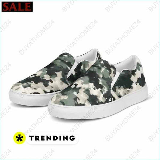 ▻ Herrenschuhe I Herren & Jungen Canvas Slipper 37 - 47 BUYATHOME24®