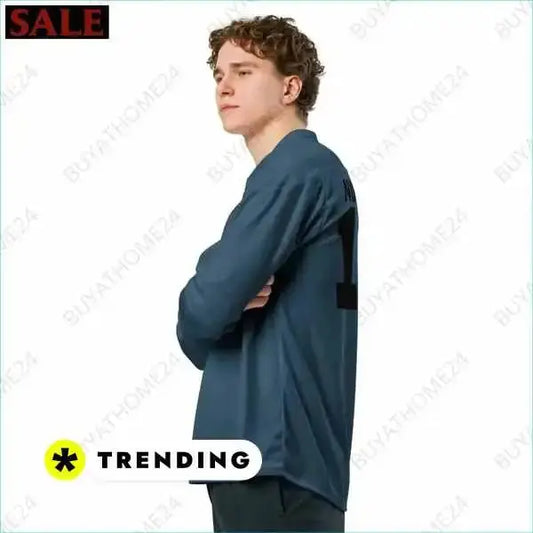 🏷️V-Ausschnitt UPF50+ Unisex Trikot Textildruck Grafik Freizeit T-Shirt BUYATHOME24®