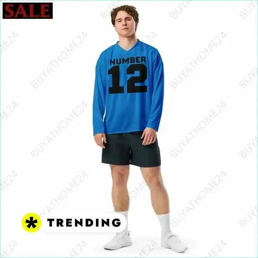 Hockey T-Shirt für Herren & Damen – Stilvolle Teamfarben von BUYATHOME24® BUYATHOME24®