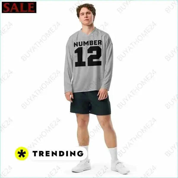 • Eishockey Heimtrikot I Herren & Damen 2XS - 6XL Textildruck BUYATHOME24, T-Shirts BUYATHOME24, Hoodies BUYATHOME24, Hosen BUYATHOME24, Jacken BUYATHOME24, Schuhe BUYATHOME24