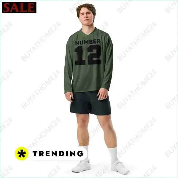 • Eishockey Heimtrikot I Herren & Damen 2XS - 6XL Textildruck BUYATHOME24, T-Shirts BUYATHOME24, Hoodies BUYATHOME24, Hosen BUYATHOME24, Jacken BUYATHOME24, Schuhe BUYATHOME24
